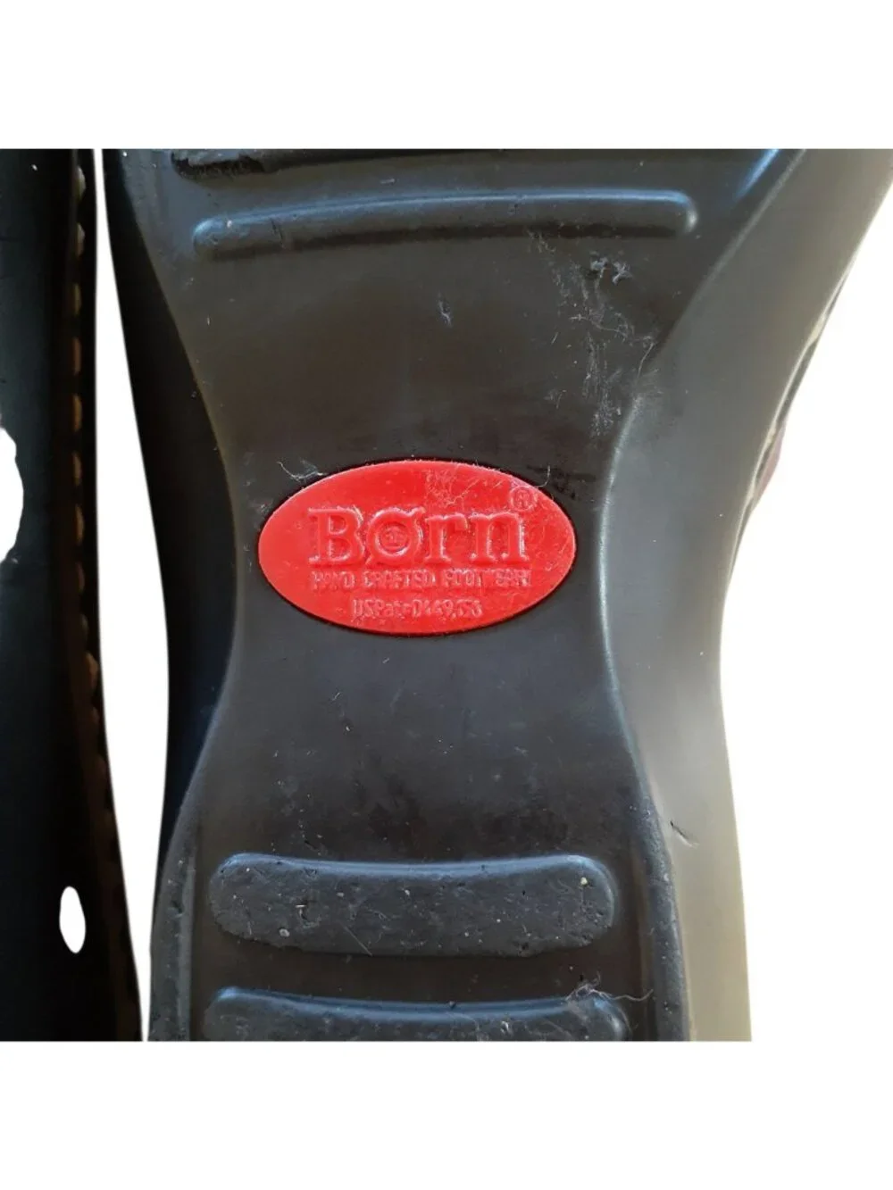 Born Womens Leather Sandals Size 7 Dk Brown Buckle Strap Hand Crafted Footwear - Picture 3 of 4